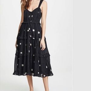 Free people daisychain midi dress